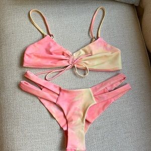 Blackbough Pink Lemonade Bikini Set